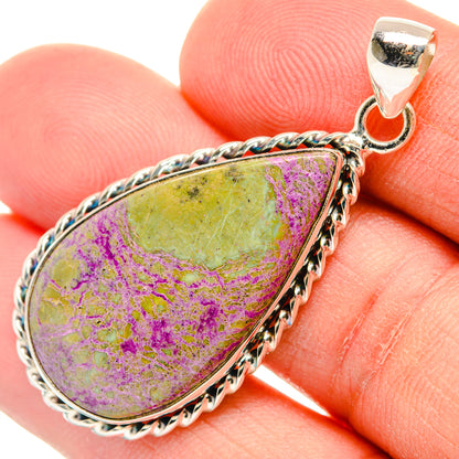 Stichtite Pendants handcrafted by Ana Silver Co - PD29071