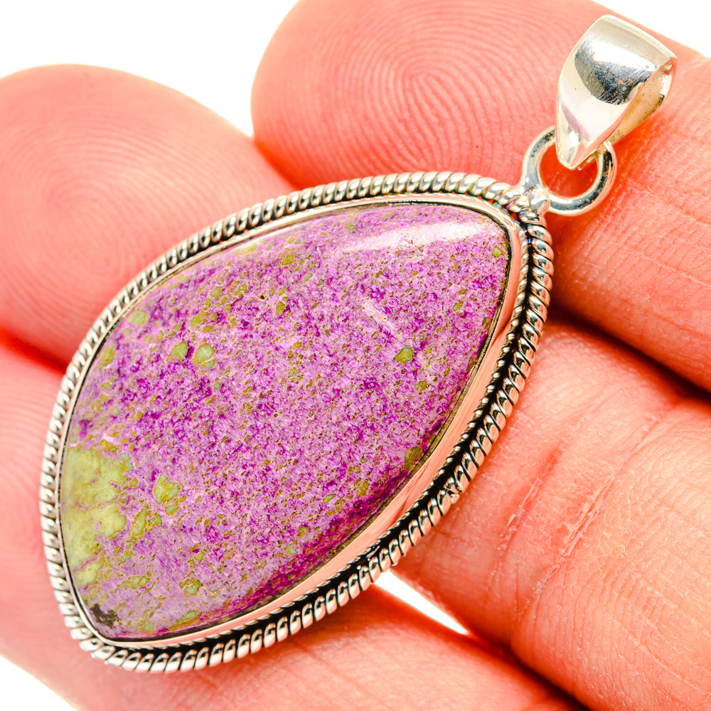 Stichtite Pendants handcrafted by Ana Silver Co - PD29072