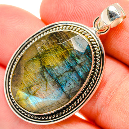 Labradorite Pendants handcrafted by Ana Silver Co - PD29091