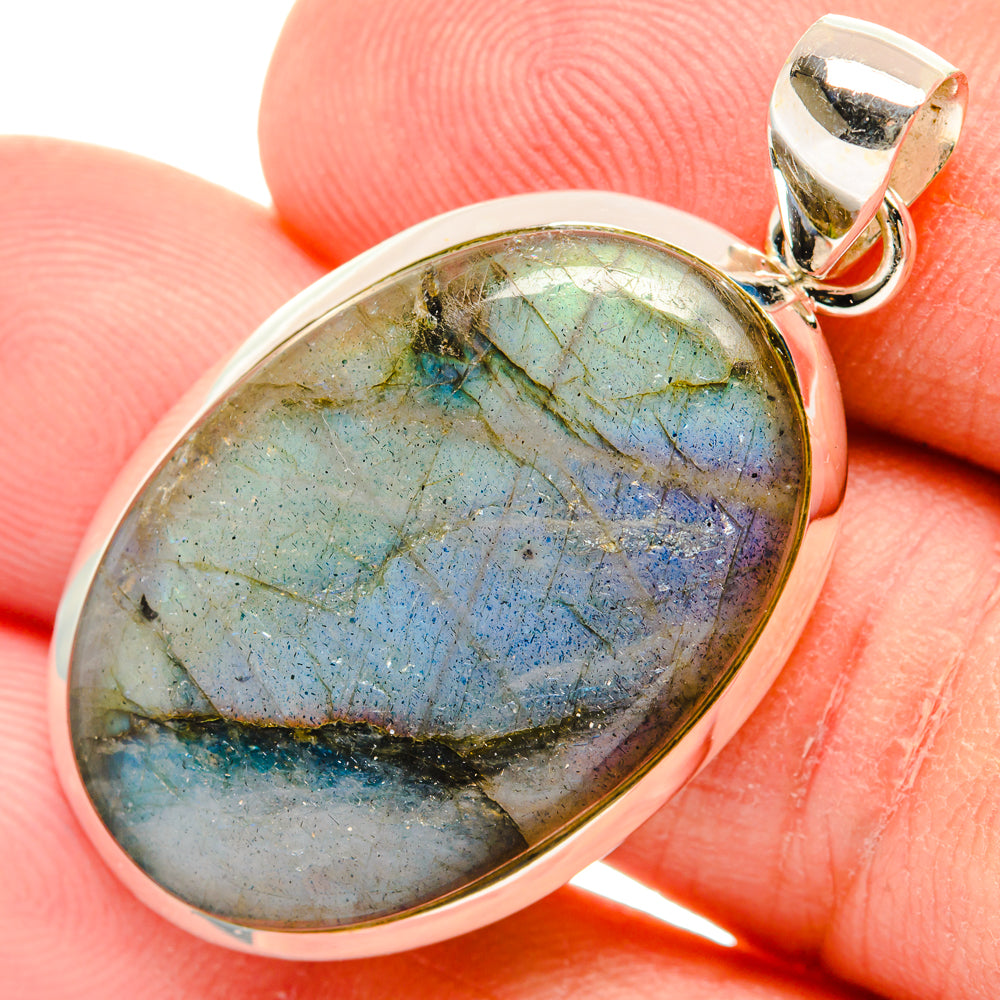 Labradorite Pendants handcrafted by Ana Silver Co - PD29092
