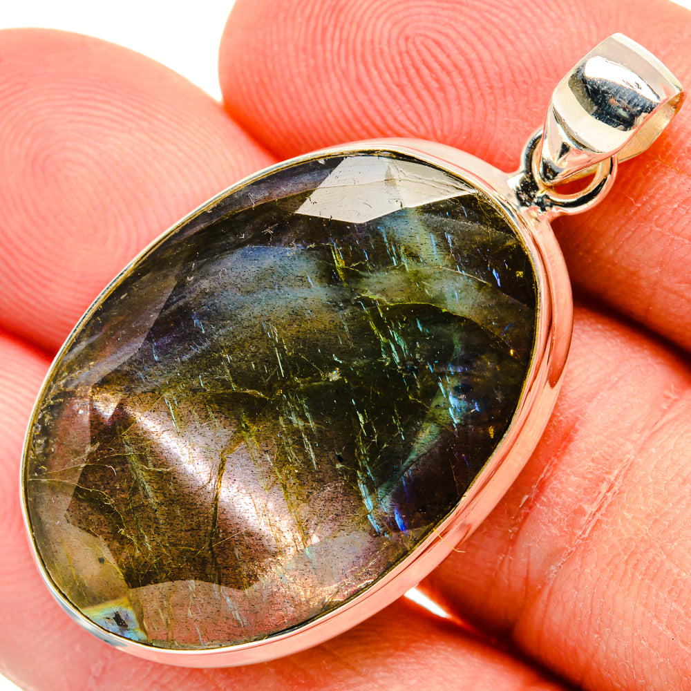 Labradorite Pendants handcrafted by Ana Silver Co - PD29100