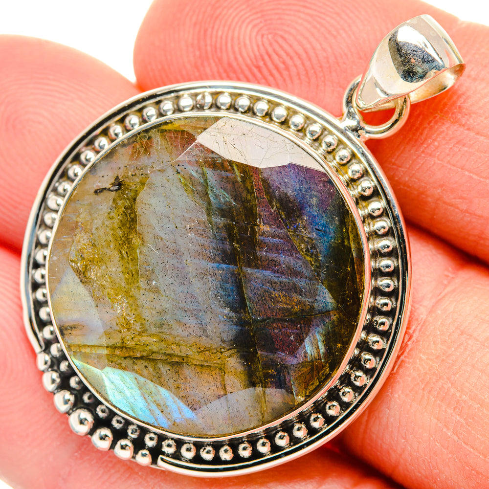 Labradorite Pendants handcrafted by Ana Silver Co - PD29103