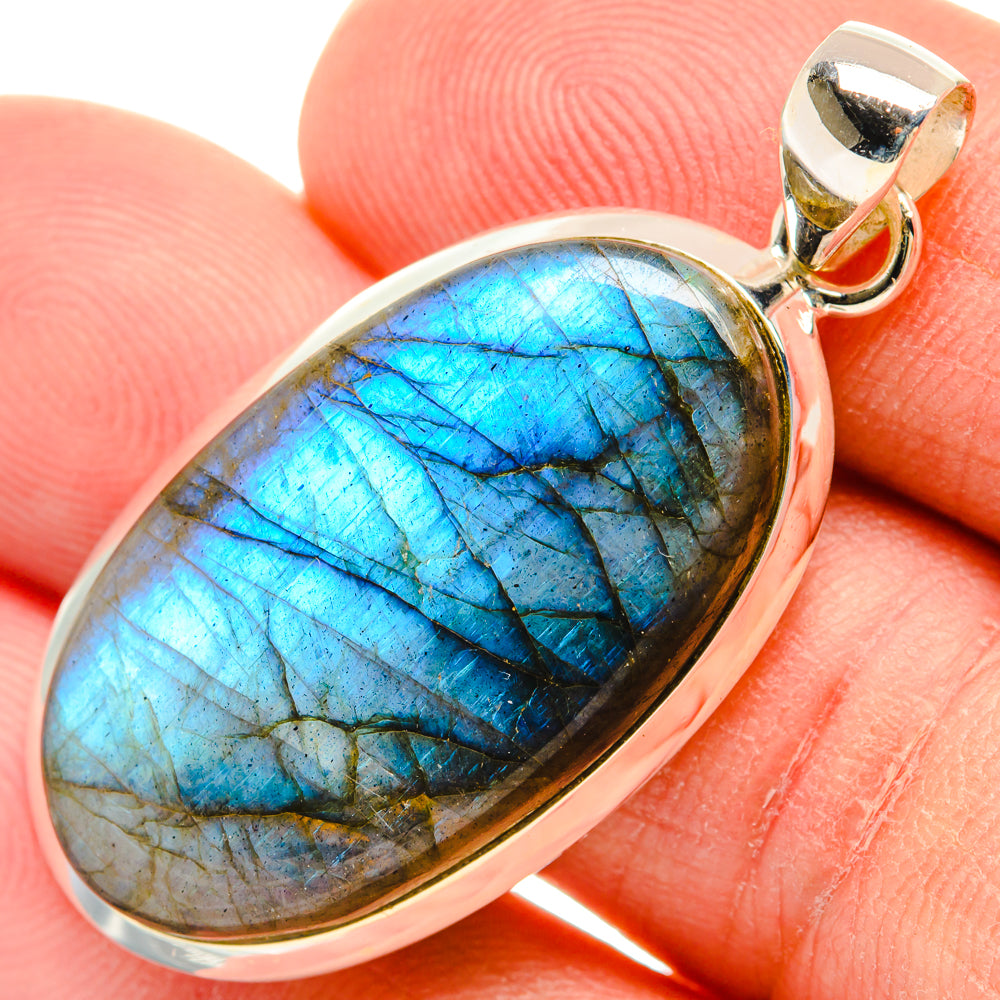 Labradorite Pendants handcrafted by Ana Silver Co - PD29113