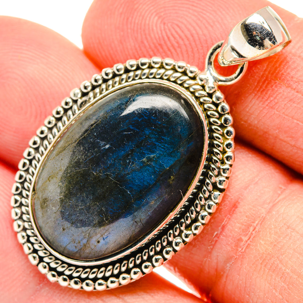 Labradorite Pendants handcrafted by Ana Silver Co - PD29116