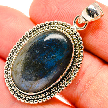 Labradorite Pendants handcrafted by Ana Silver Co - PD29116