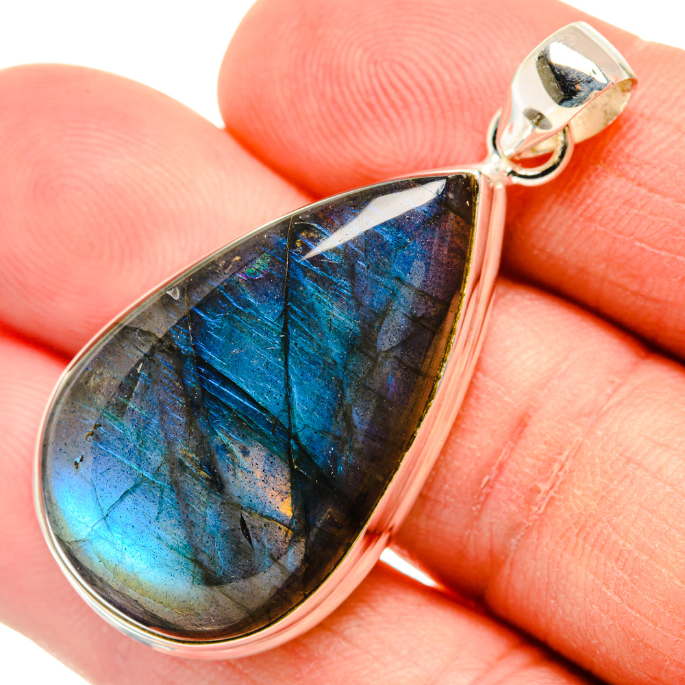 Labradorite Pendants handcrafted by Ana Silver Co - PD29129