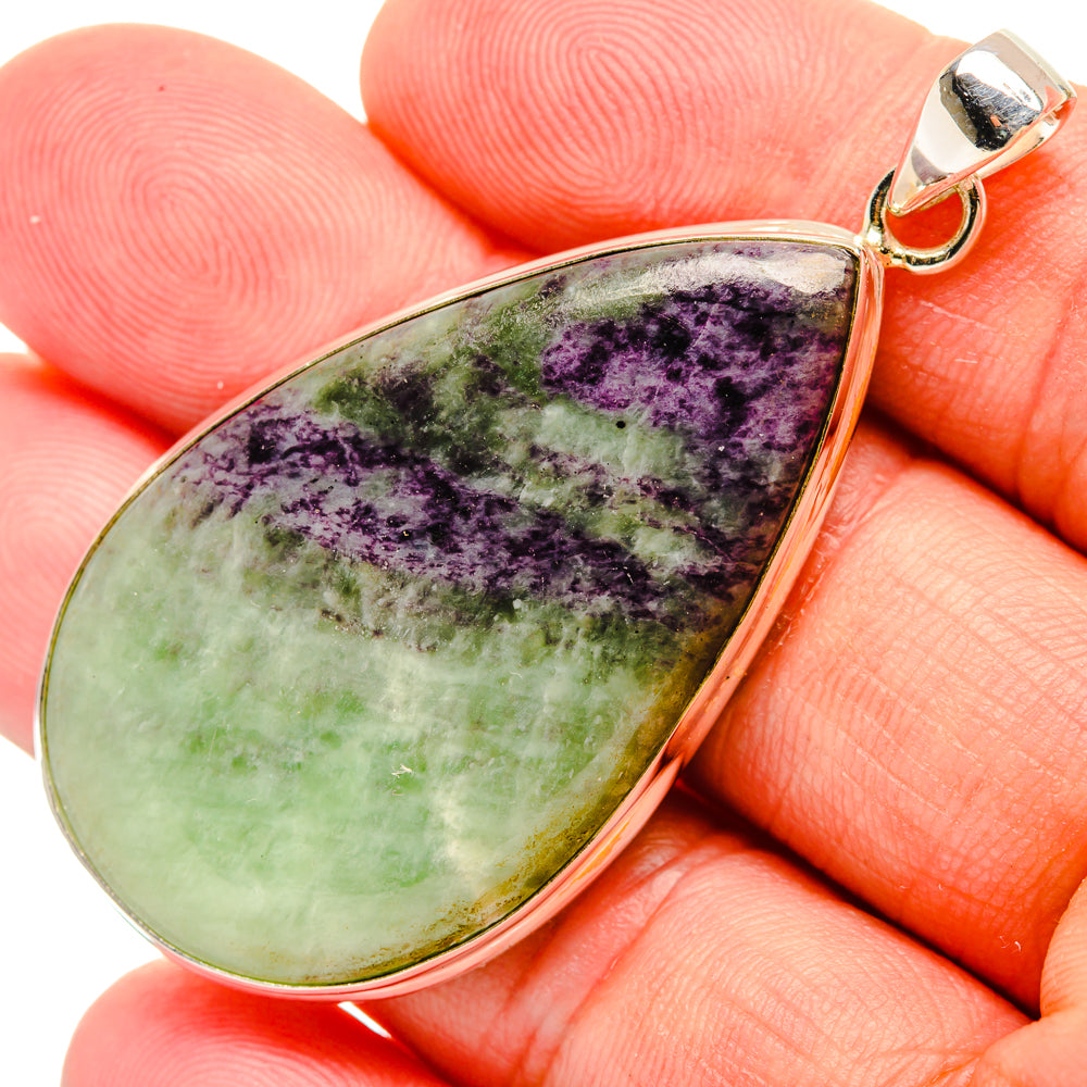 Kammererite Pendants handcrafted by Ana Silver Co - PD29136