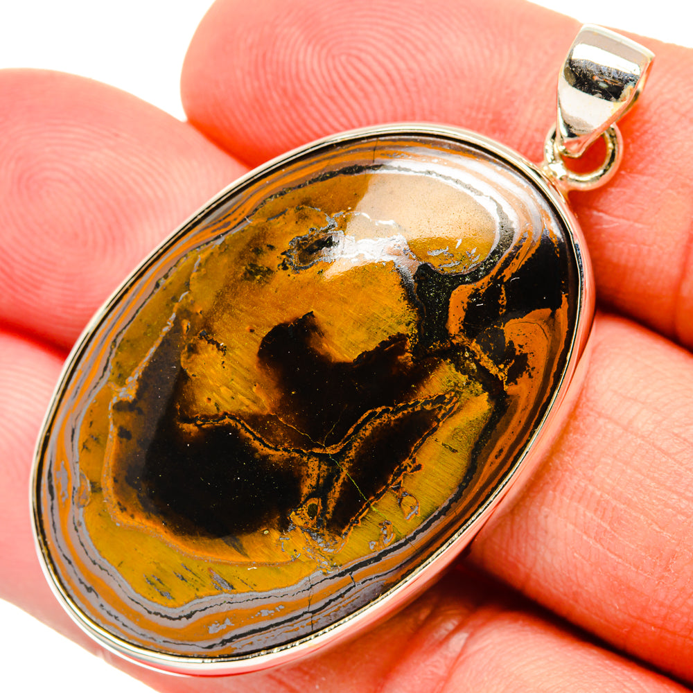 Tiger Iron Pendants handcrafted by Ana Silver Co - PD29141