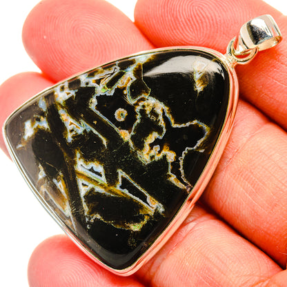 Turkish Tube Agate Pendants handcrafted by Ana Silver Co - PD29143