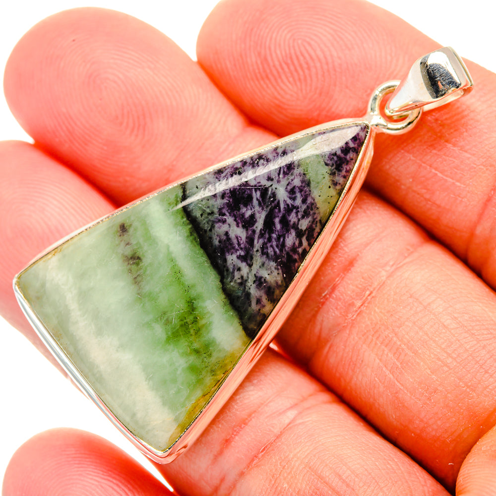 Kammererite Pendants handcrafted by Ana Silver Co - PD29149