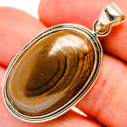 Tiger Iron Pendants handcrafted by Ana Silver Co - PD29154