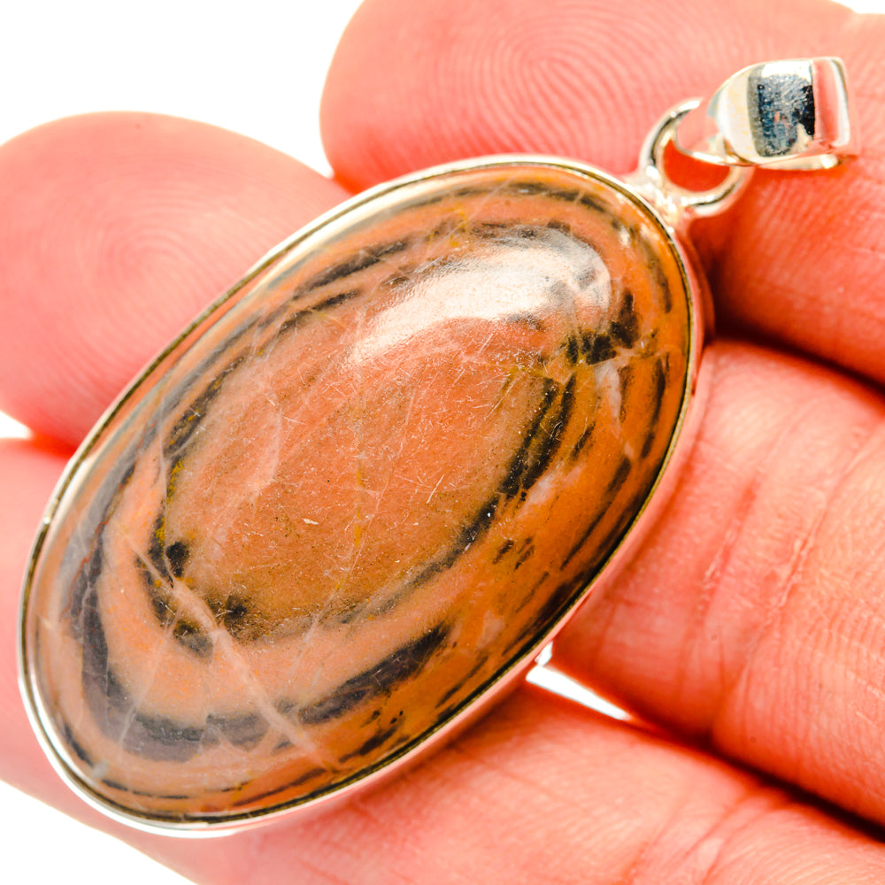 Bumble Bee Jasper Pendants handcrafted by Ana Silver Co - PD29155