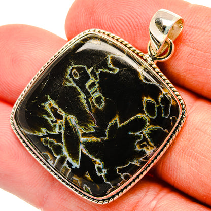 Turkish Tube Agate Pendants handcrafted by Ana Silver Co - PD29160
