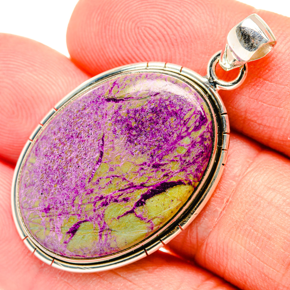 Stichtite Pendants handcrafted by Ana Silver Co - PD29229