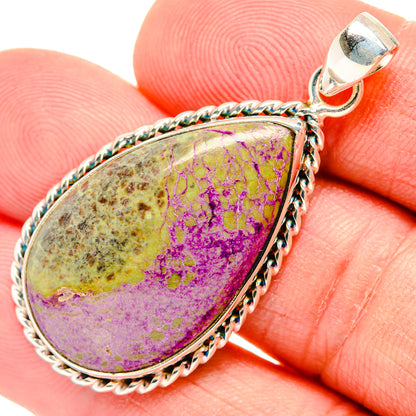 Stichtite Pendants handcrafted by Ana Silver Co - PD29230