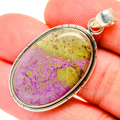 Stichtite Pendants handcrafted by Ana Silver Co - PD29232