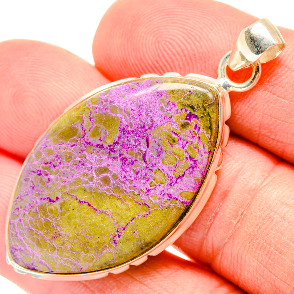 Stichtite Pendants handcrafted by Ana Silver Co - PD29238
