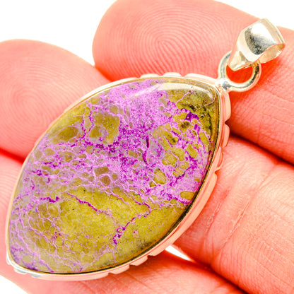 Stichtite Pendants handcrafted by Ana Silver Co - PD29238