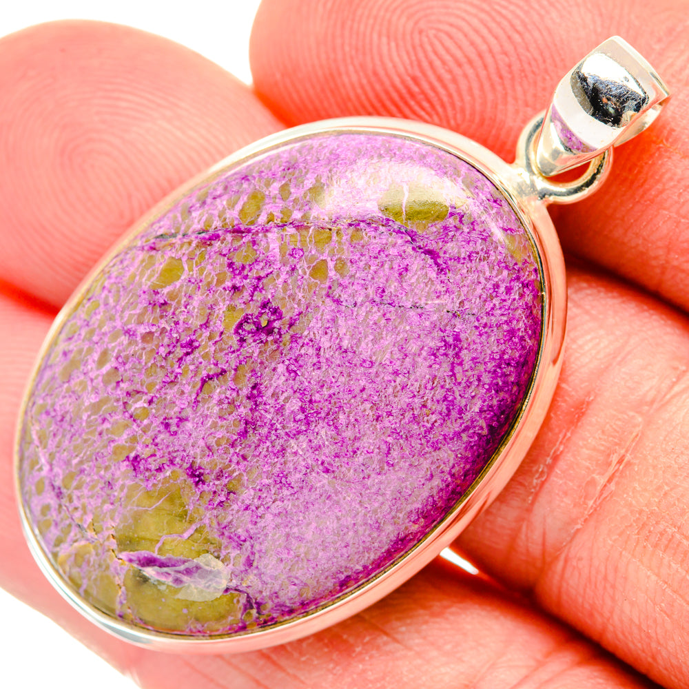 Stichtite Pendants handcrafted by Ana Silver Co - PD29239