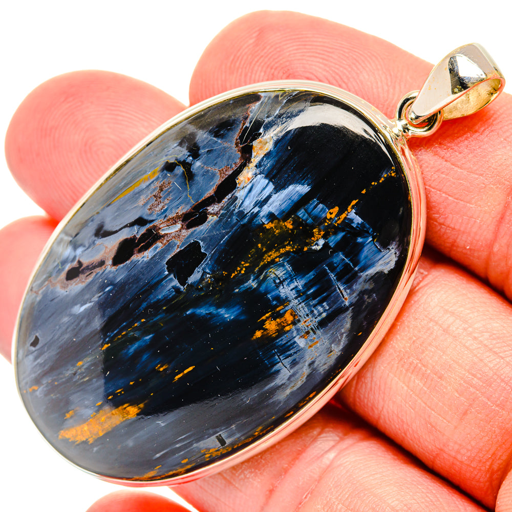 Pietersite Pendants handcrafted by Ana Silver Co - PD29257