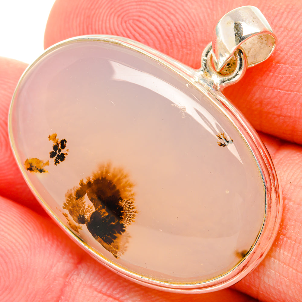 Dendritic Opal Pendants handcrafted by Ana Silver Co - PD29277