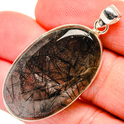 Tourmalinated Quartz Pendants handcrafted by Ana Silver Co - PD29279