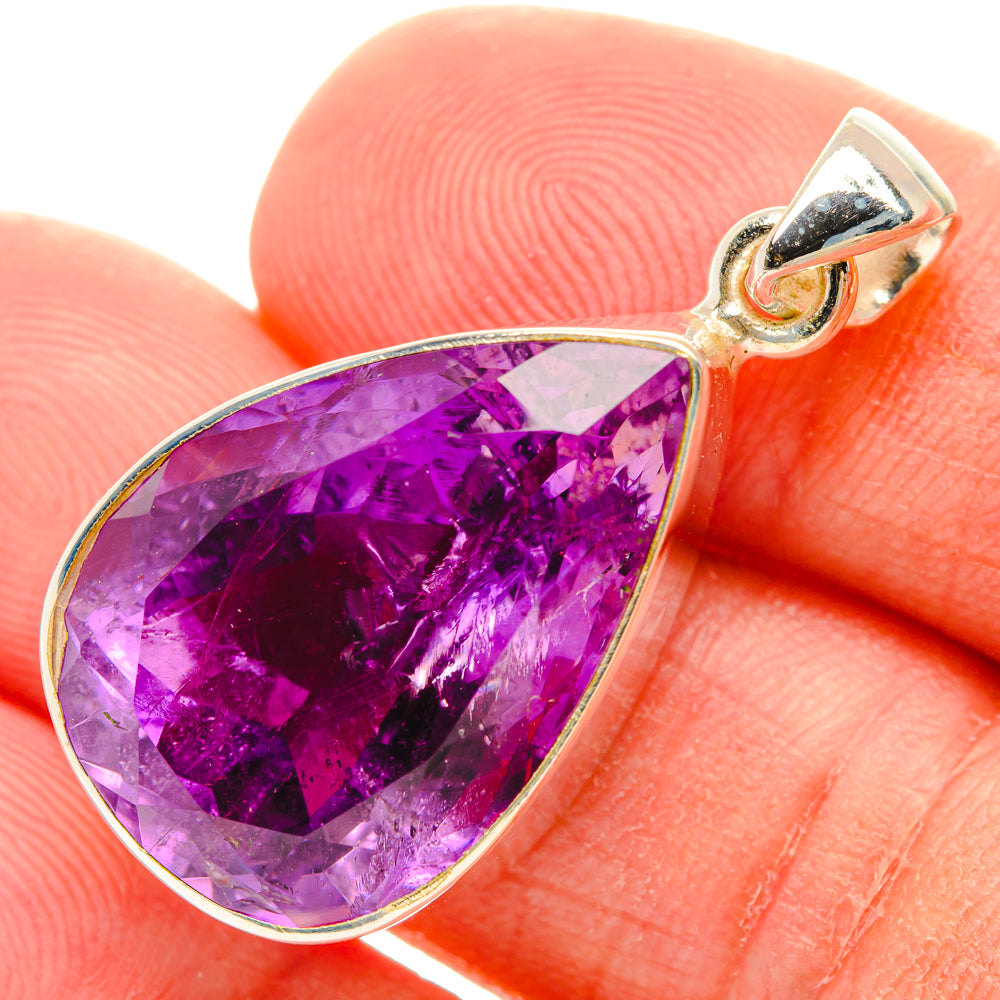 Amethyst Pendants handcrafted by Ana Silver Co - PD29296