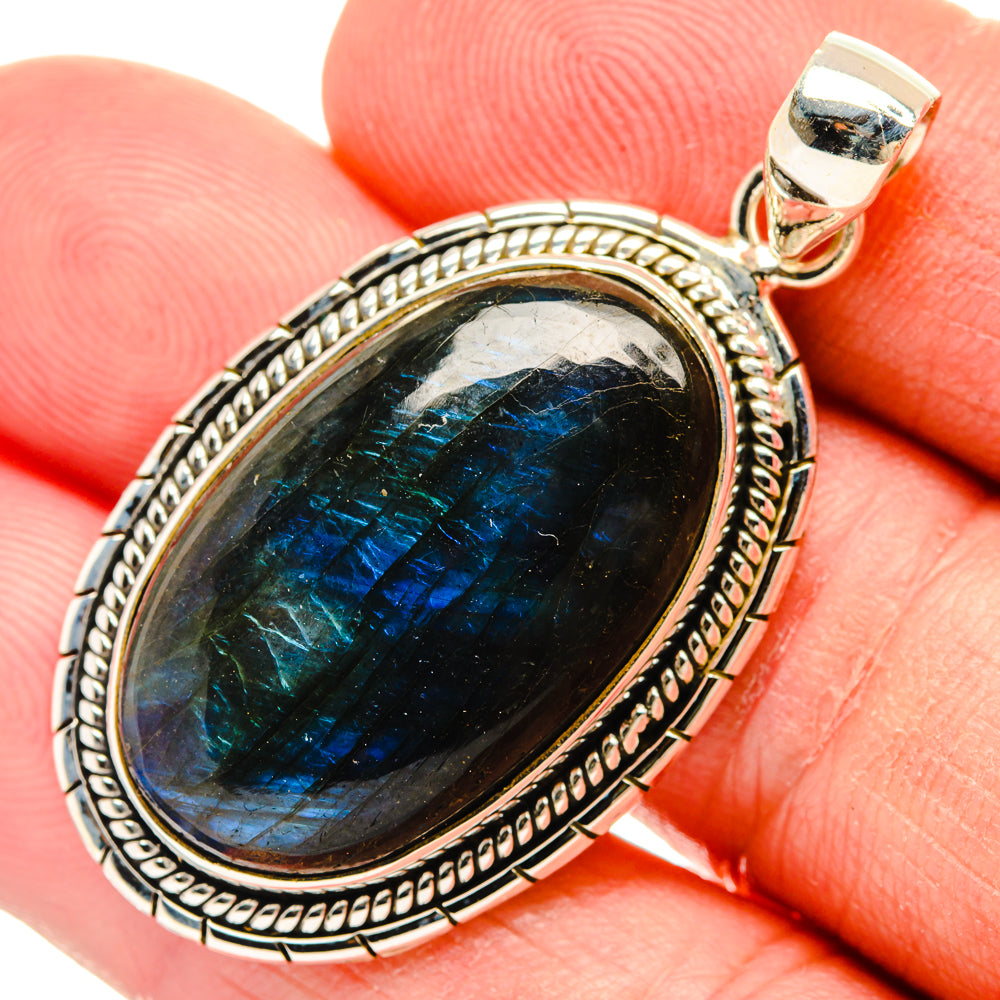 Labradorite Pendants handcrafted by Ana Silver Co - PD29300
