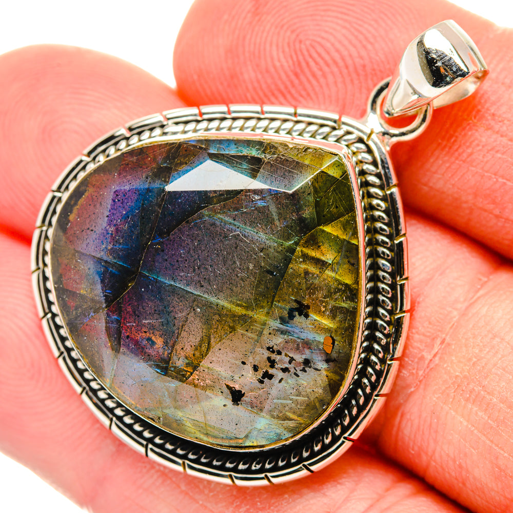 Labradorite Pendants handcrafted by Ana Silver Co - PD29303