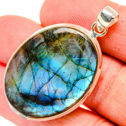 Labradorite Pendants handcrafted by Ana Silver Co - PD29304