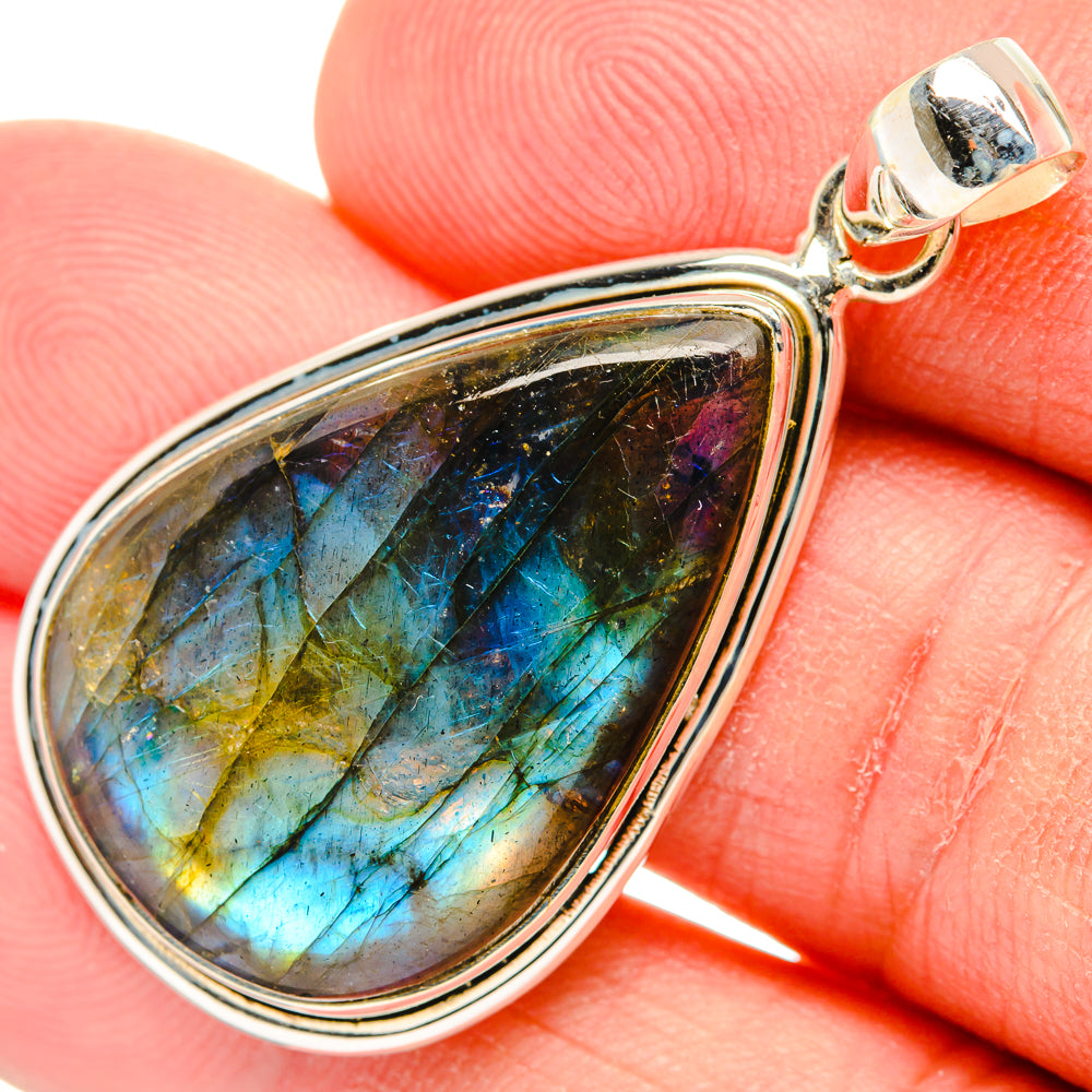 Labradorite Pendants handcrafted by Ana Silver Co - PD29305