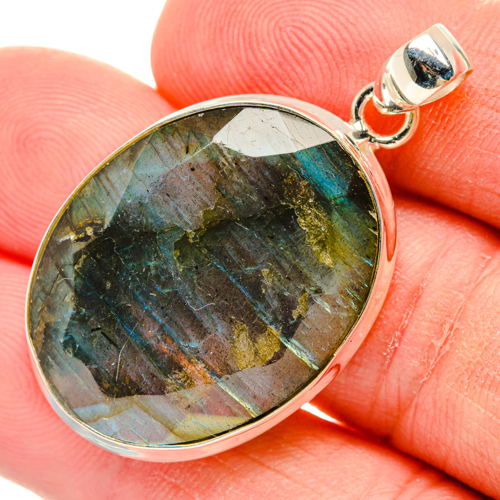 Labradorite Pendants handcrafted by Ana Silver Co - PD29308