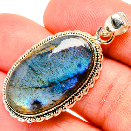 Labradorite Pendants handcrafted by Ana Silver Co - PD29316