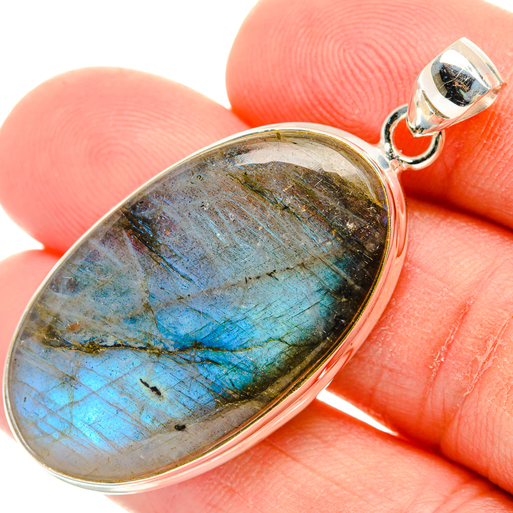 Labradorite Pendants handcrafted by Ana Silver Co - PD29318