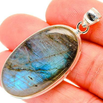 Labradorite Pendants handcrafted by Ana Silver Co - PD29318