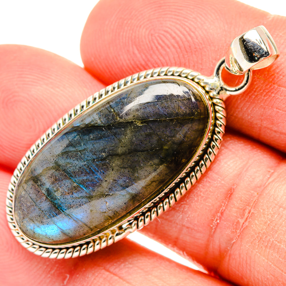 Labradorite Pendants handcrafted by Ana Silver Co - PD29319