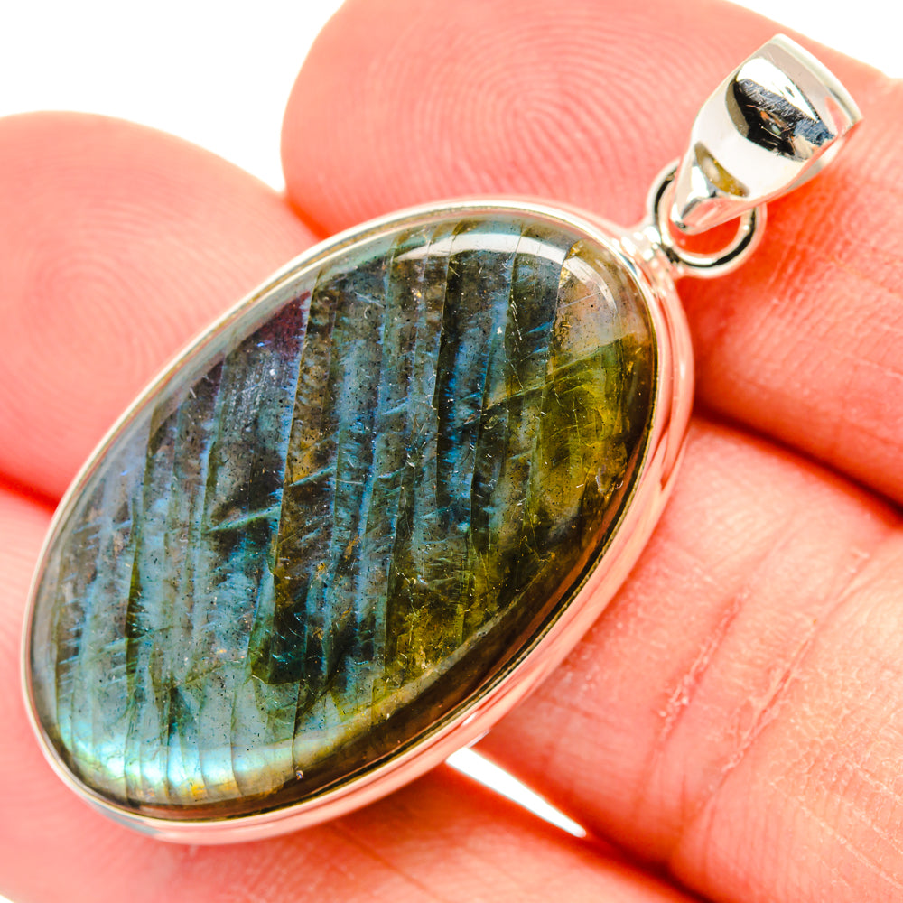 Labradorite Pendants handcrafted by Ana Silver Co - PD29320