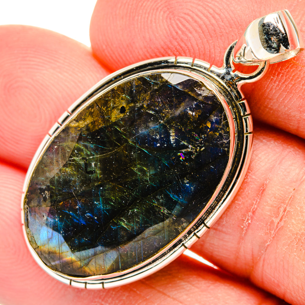 Labradorite Pendants handcrafted by Ana Silver Co - PD29326