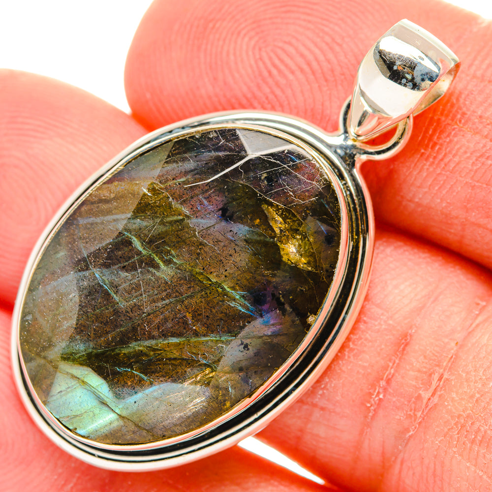 Labradorite Pendants handcrafted by Ana Silver Co - PD29327