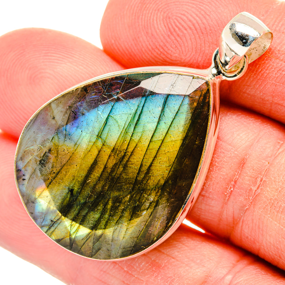 Labradorite Pendants handcrafted by Ana Silver Co - PD29329
