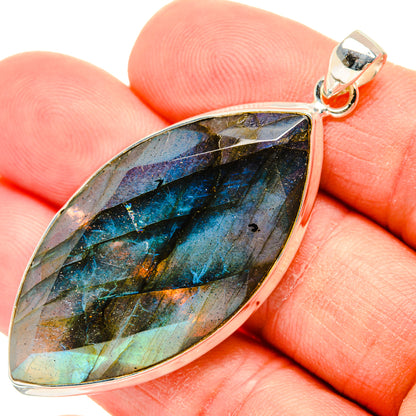 Labradorite Pendants handcrafted by Ana Silver Co - PD29330