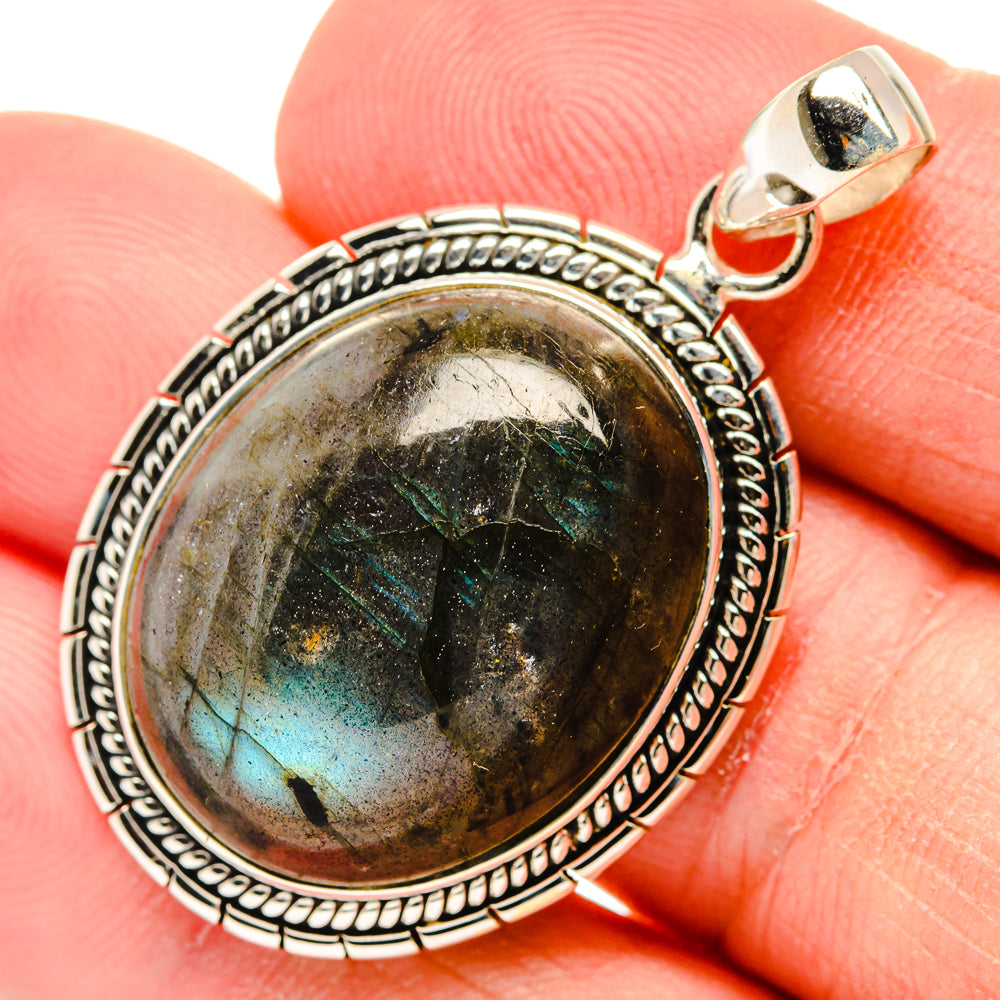 Labradorite Pendants handcrafted by Ana Silver Co - PD29331