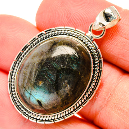 Labradorite Pendants handcrafted by Ana Silver Co - PD29331