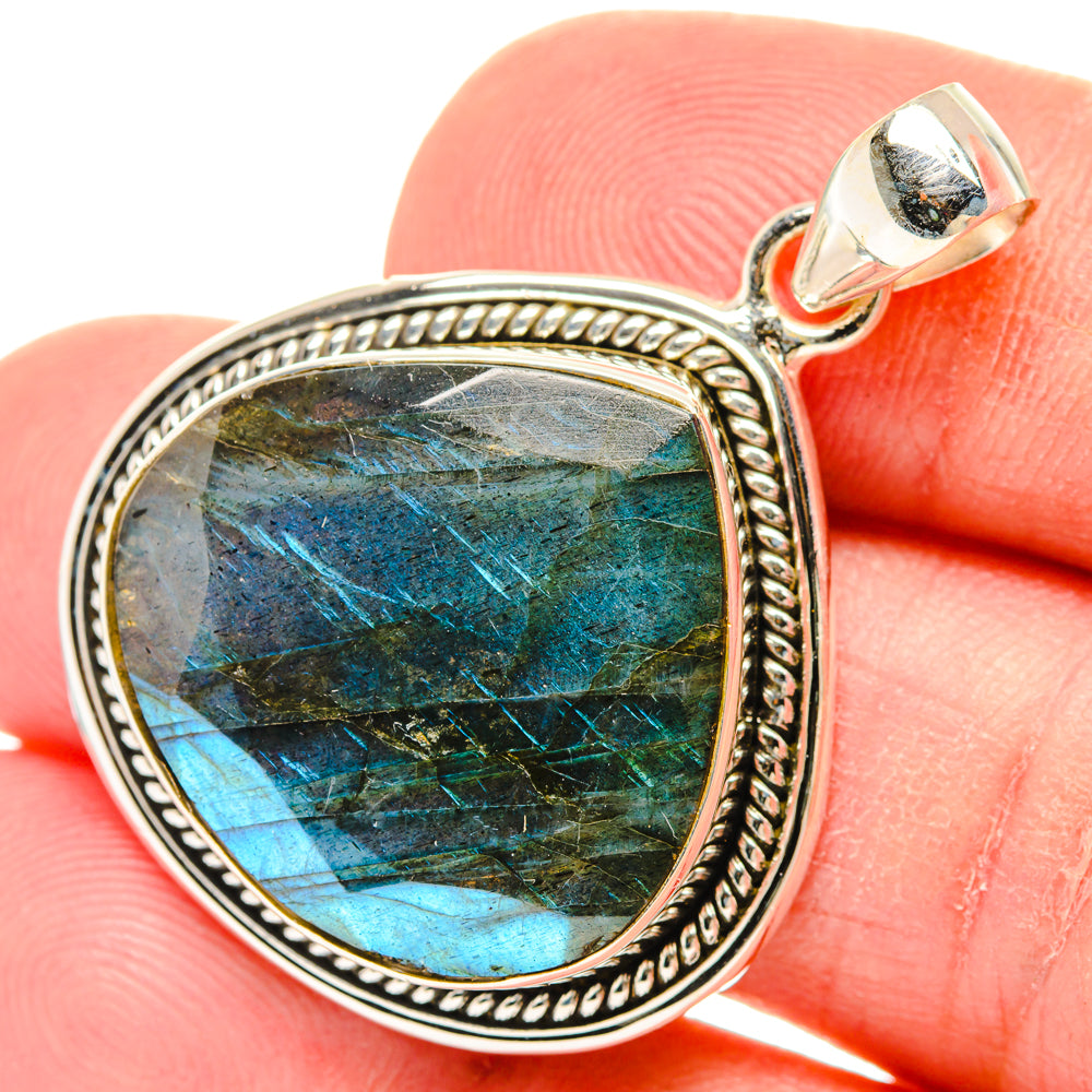 Labradorite Pendants handcrafted by Ana Silver Co - PD29333