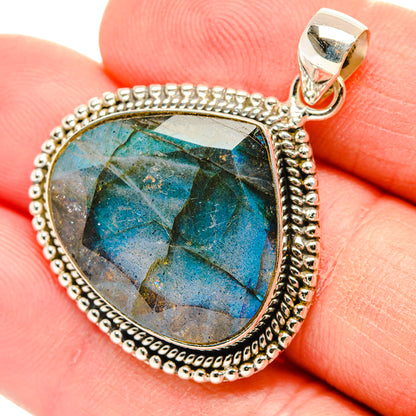 Labradorite Pendants handcrafted by Ana Silver Co - PD29338