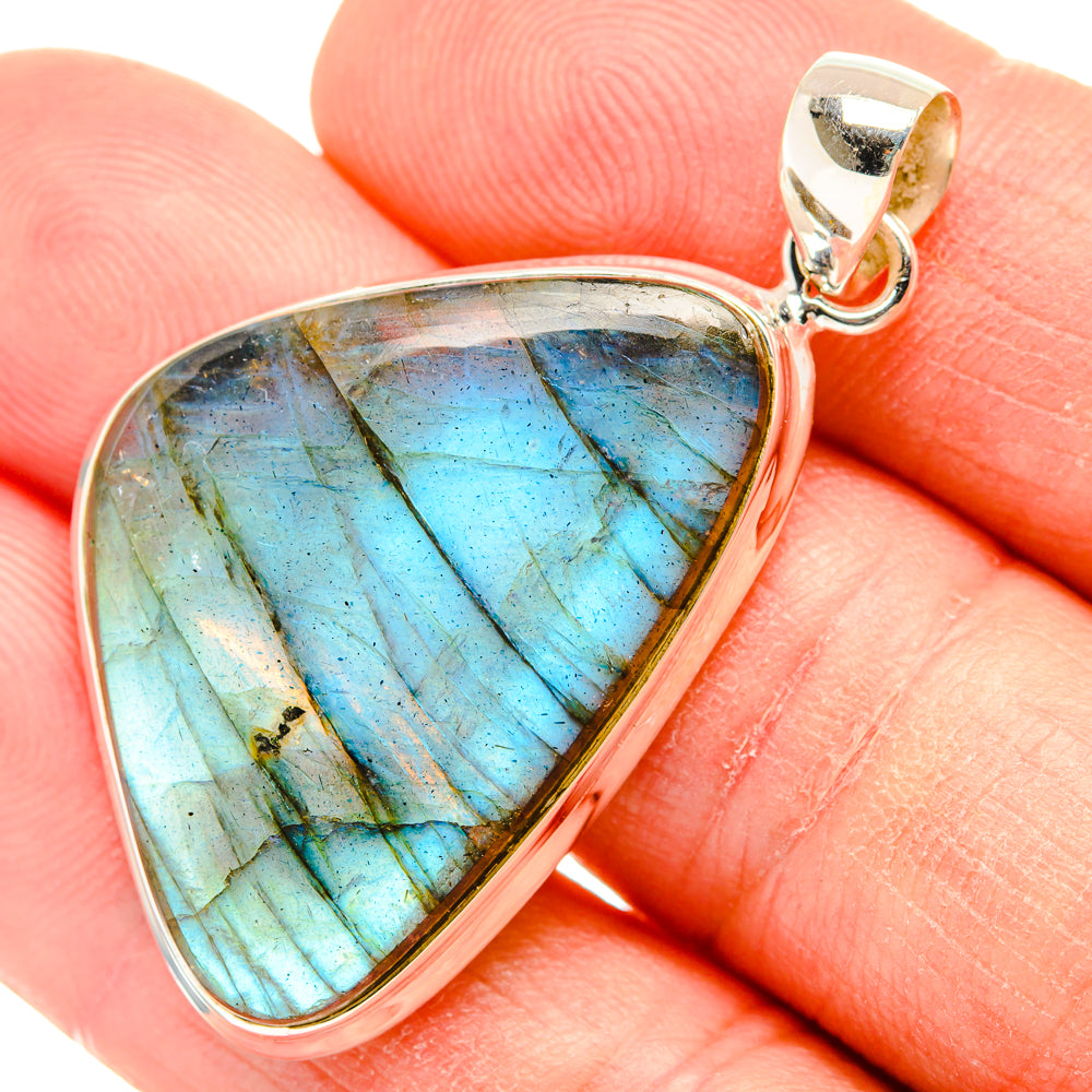 Labradorite Pendants handcrafted by Ana Silver Co - PD29340