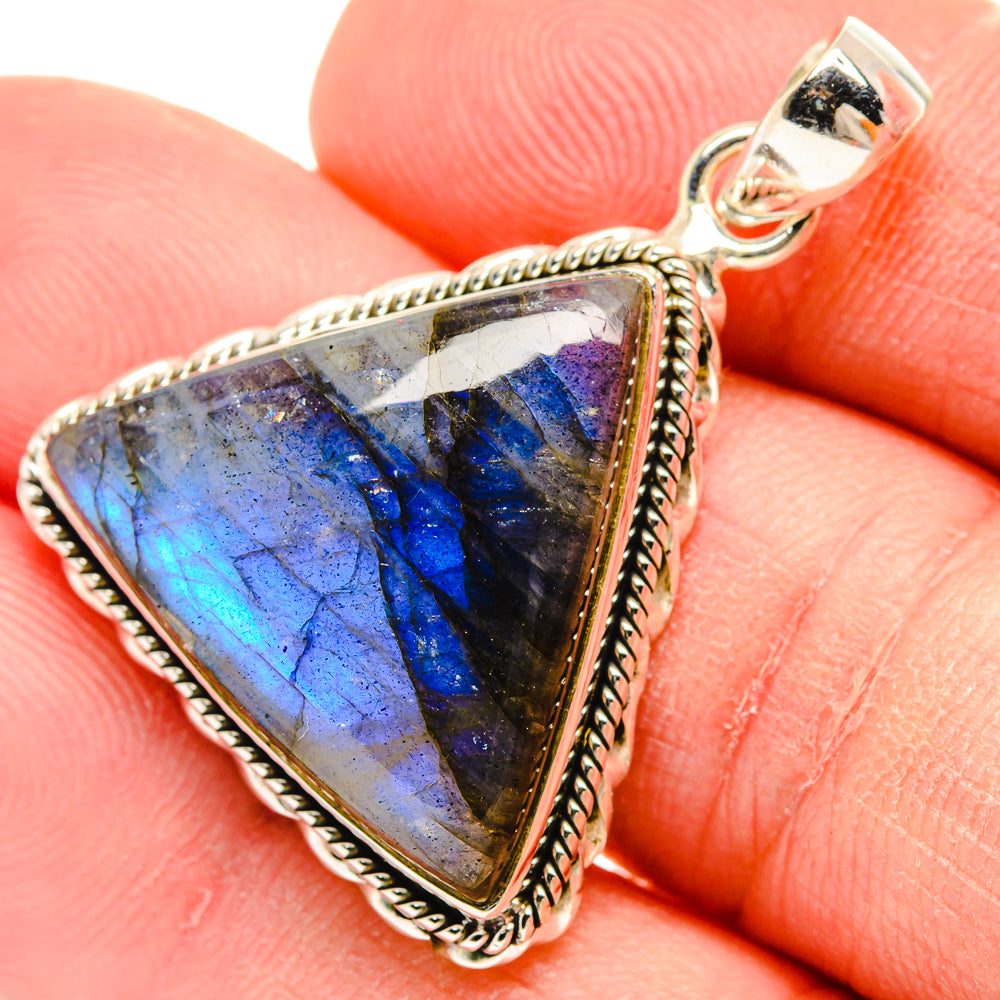 Labradorite Pendants handcrafted by Ana Silver Co - PD29342