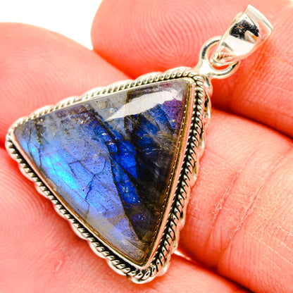 Labradorite Pendants handcrafted by Ana Silver Co - PD29342