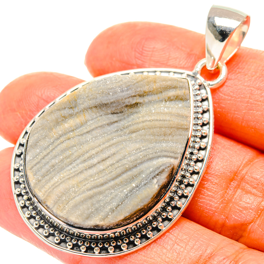 Desert Druzy Pendants handcrafted by Ana Silver Co - PD29353