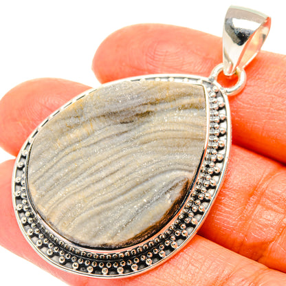 Desert Druzy Pendants handcrafted by Ana Silver Co - PD29353